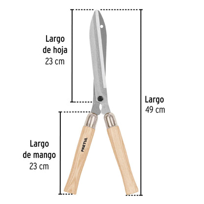 TIJERA JARDINERA PRETUL 23060