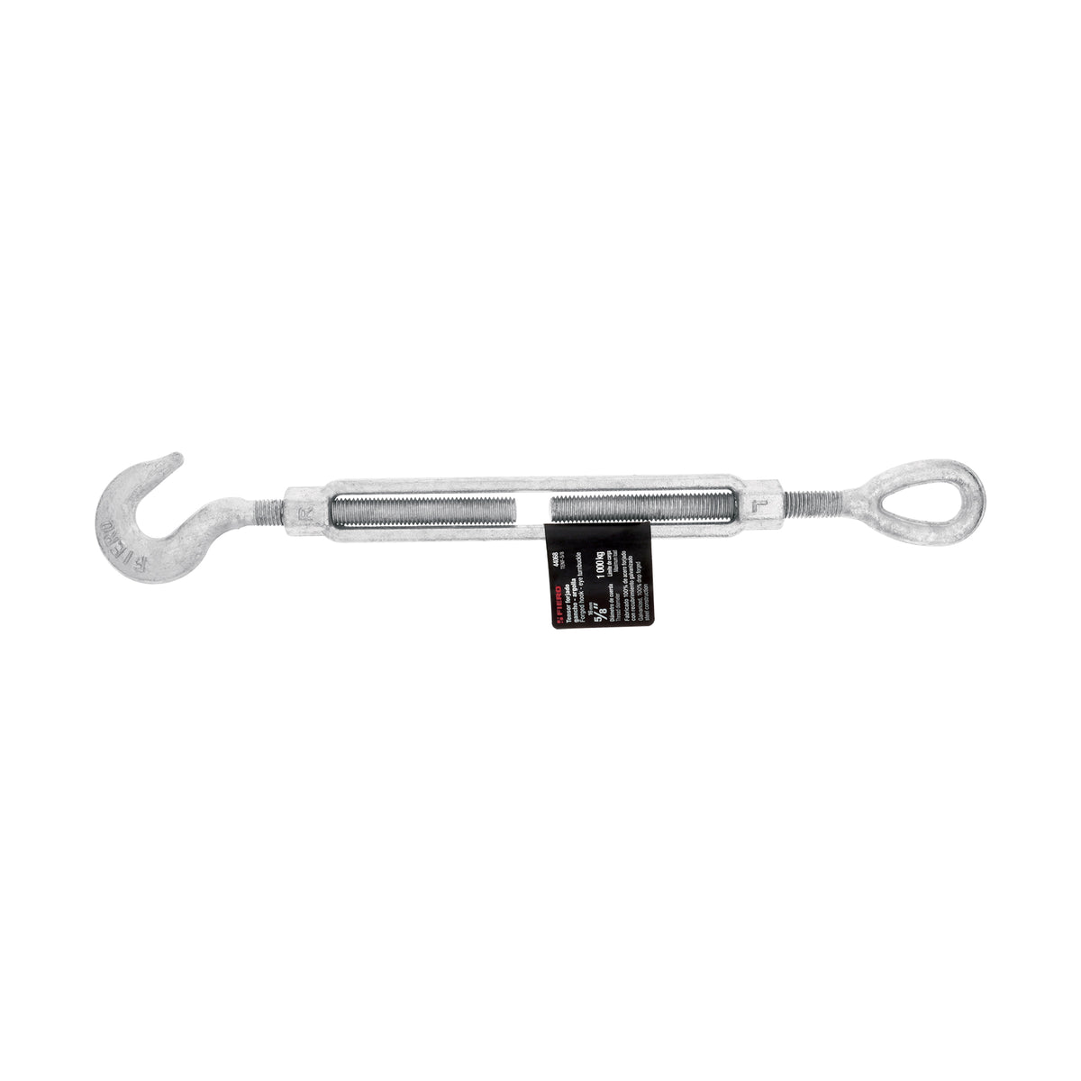 TENSOR FORJADO GANCHO-ARGOLLA 5/8 PLG 16MM FIERO 44068