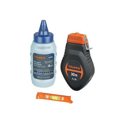 SET TIRALINEA DE 30M TRUPER 18574