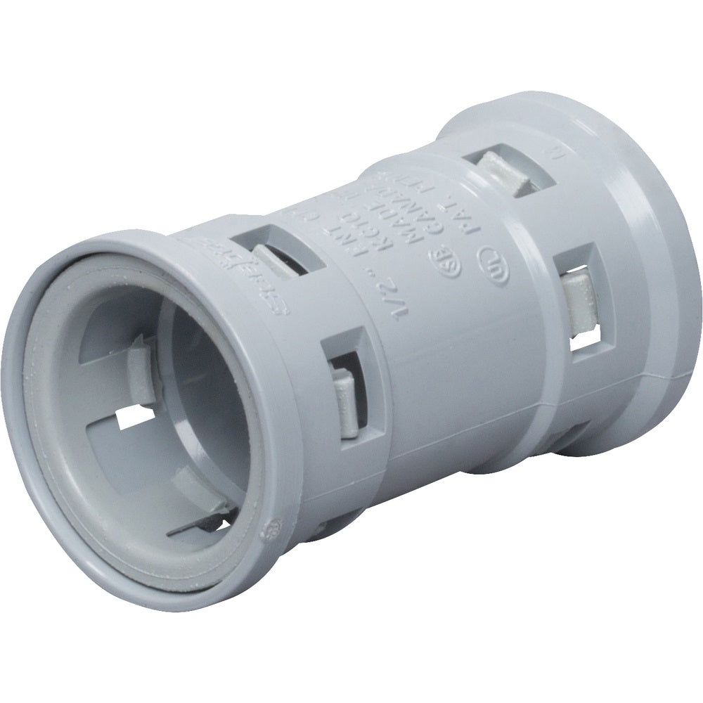UNION PARA TECNODUCTO DE 1/2 PLG GRIS