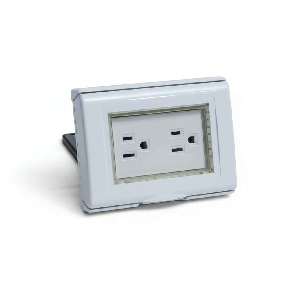 TOMA CORRIENTE PARA INTERPERIE BLANCO BPA CT00025BL