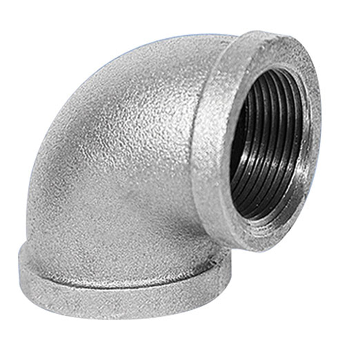 CODO GALVANIZADO CON ROSCA DE 3/8 X 90 PLG UNIDAD