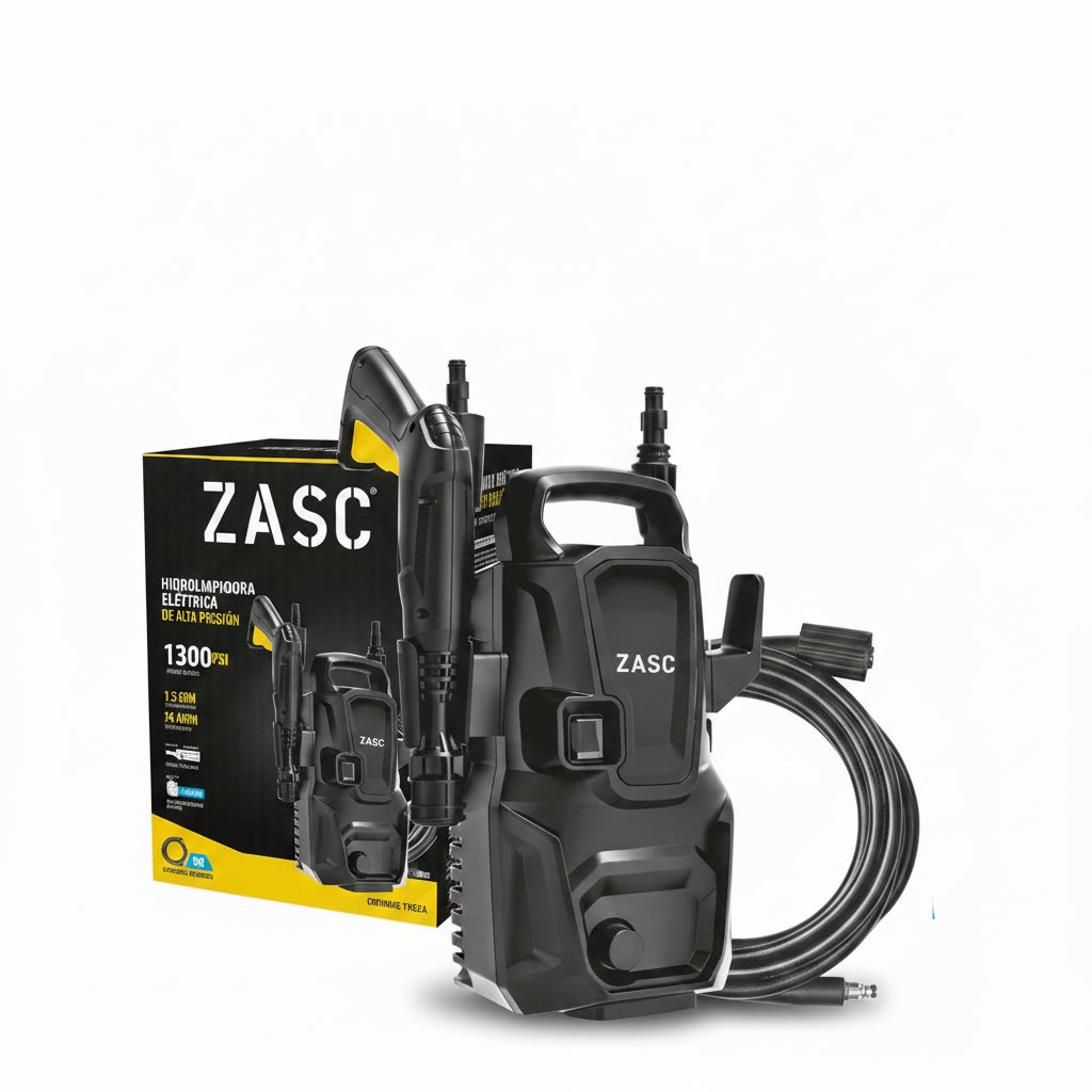 HIDROLAVADORA ELECTRICA DE ALTA PRESION 1300PSI ZASC Z-EHPW1300
