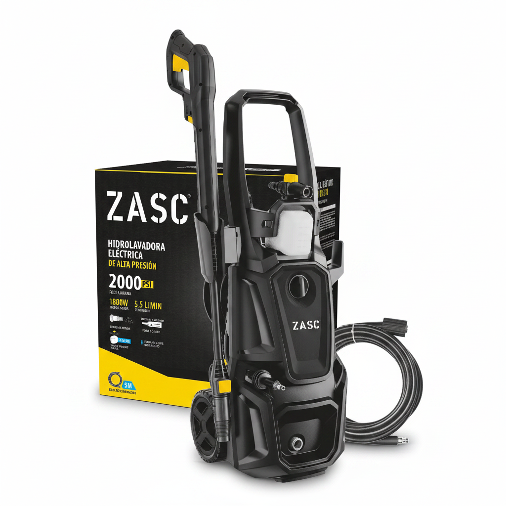 HIDROLAVADORA ELECTRICA DE ALTA PRESION 2000PSI ZASC Z-EHPW2000