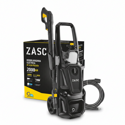 HIDROLAVADORA ELECTRICA DE ALTA PRESION 2000PSI ZASC Z-EHPW2000