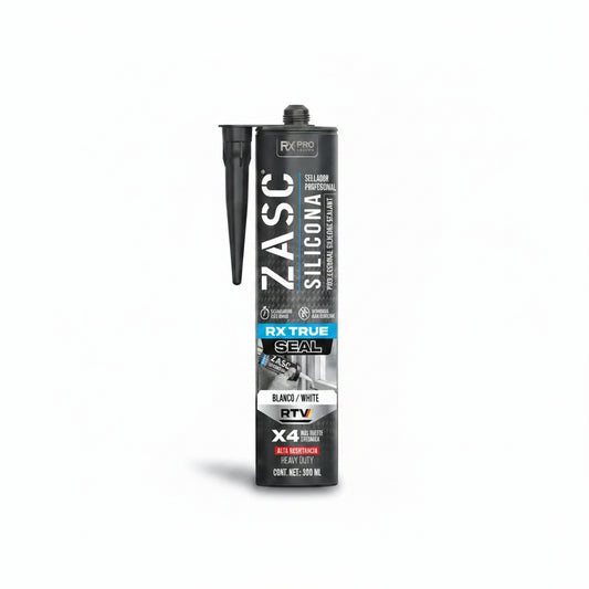 SELLADOR DE SILICONA 300ML BLANCO ZASC Z-RXSS300-WT