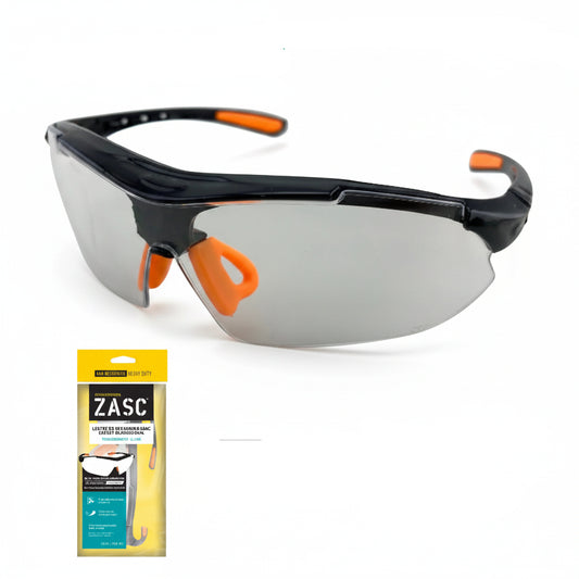 LENTES DE SEGURIDAD 024 TRANSPARENTE ZASC Z-SG024C