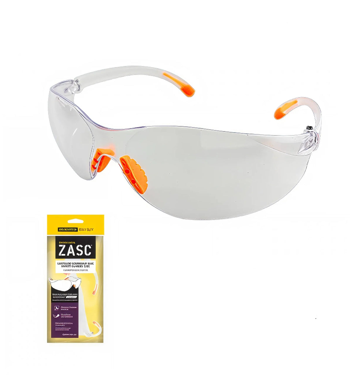 LENTES DE SEGURIDAD 126 TRANSPARENTE ZACS Z-SG126C