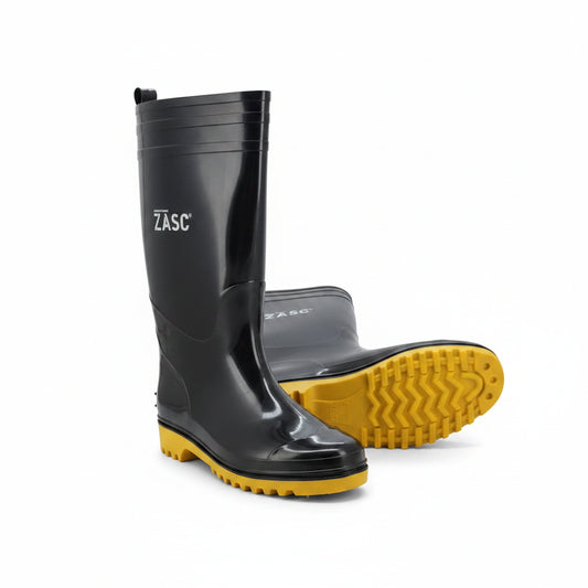 BOTA DE HULE NEGRO TALLA 37  ZASC  Z-SS030BY-37