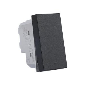 SWITCH SENCILLO NEGRO 15A 127V JB4001 MATIX GO BTICINO