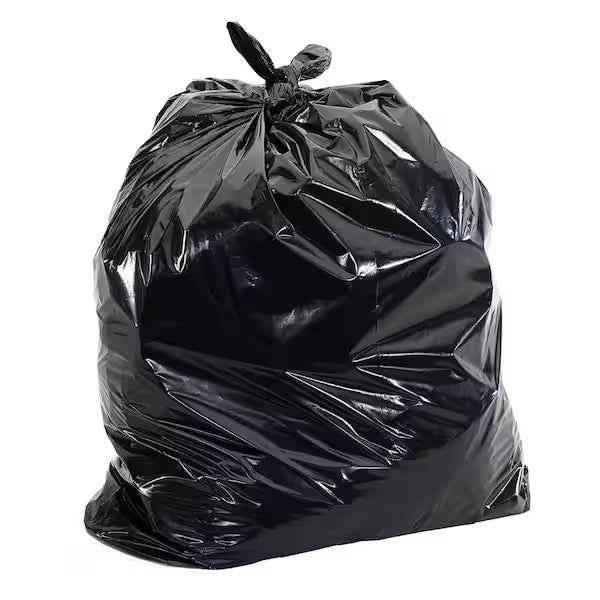 BOLSA NEGRA PARA BASURA  33 GALONES 32X40 PLG WIN-801009 PAQUETE