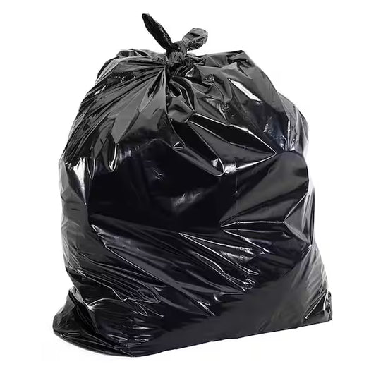 BOLSA NEGRA PARA BASURA  MEDIO JARDIN 24X32 PAQUETE