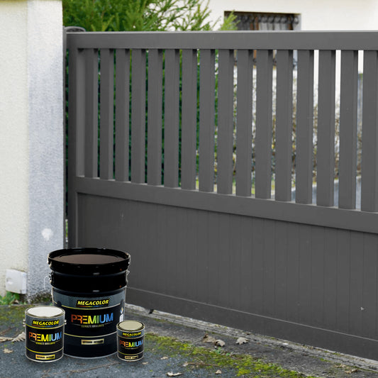 GALON MEGACOLOR ESMALTE PREMIUM ALUMINIO BRILLANTE