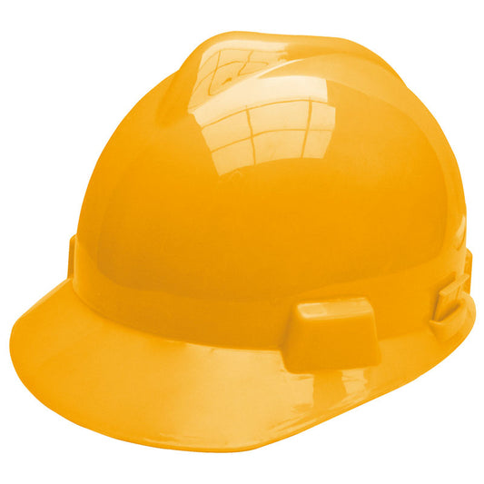 CASCO DE SEGURIDAD AMARILLO CON HEBILLA 8 PUNTOS INGCO HSH405