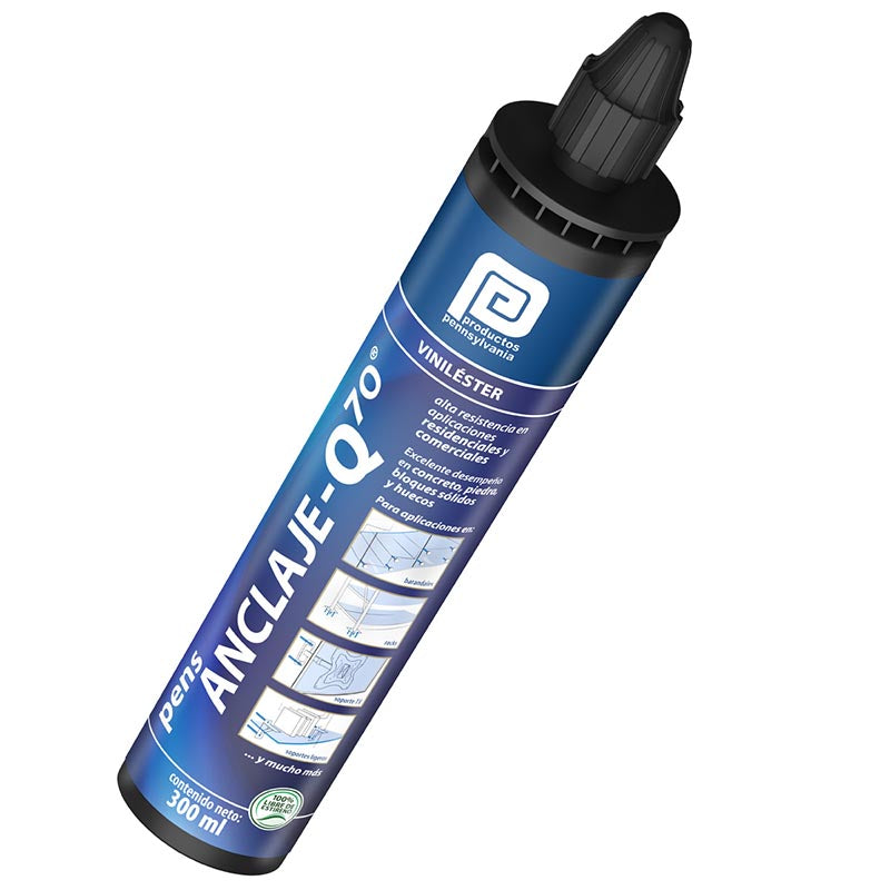 ADHESIVO ANCLAJE Q70 300 ML PENNSYLVANIA