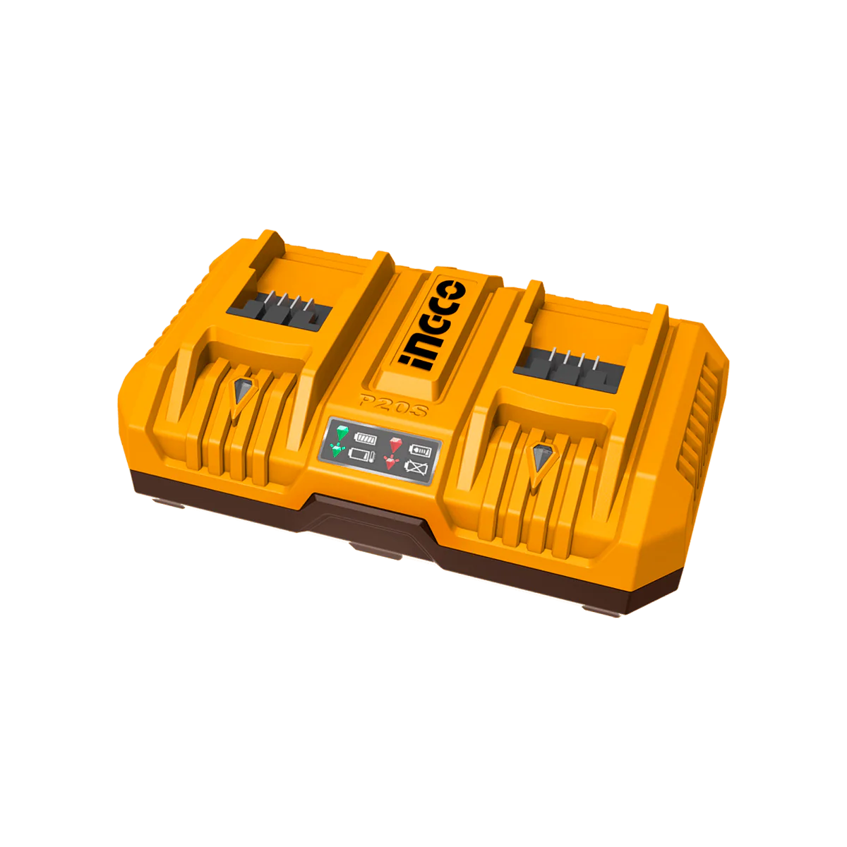 CARGADOR BATERIA 20V 4.0AH 2PORTAS INGCO UFCLI2082