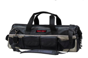 BOLSO P/HERRAMIENTAS 24PLS NEGRO 61CM CARGA 15KG ROSH TOOLS RS62065
