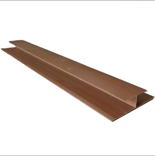 UNION PVC CIELO NOGAL LAMINADO DE 4 METROS
