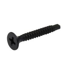TORNILLO NEGRO TABLA ROCA  PUNTA BROCA 8X1PLG
