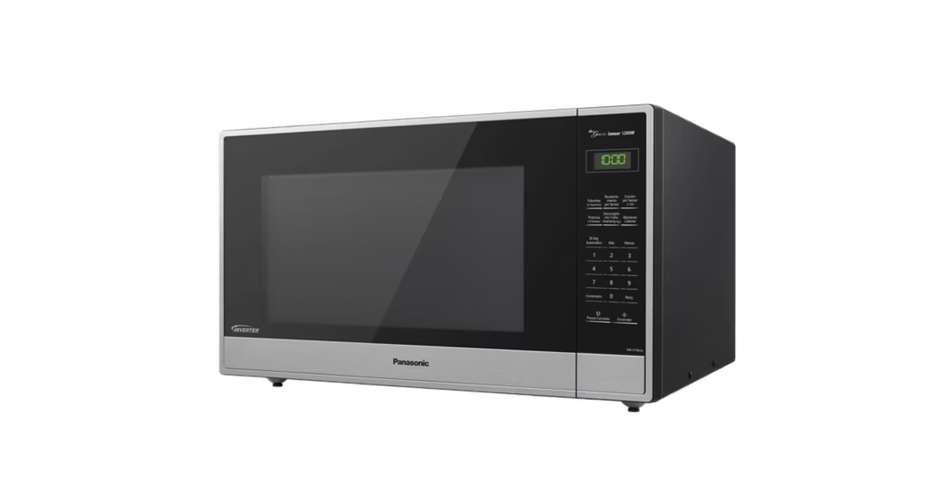 MICROONDA PANASONIC ACABADO ACERO NN-ST965SRP