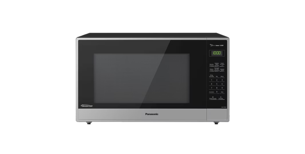 MICROONDA PANASONIC ACABADO ACERO NN-ST965SRP