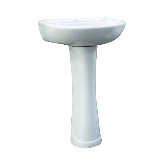 LAVAMANO+PEDESTAL BLANCO 46X39 CM GENERIC 2439174