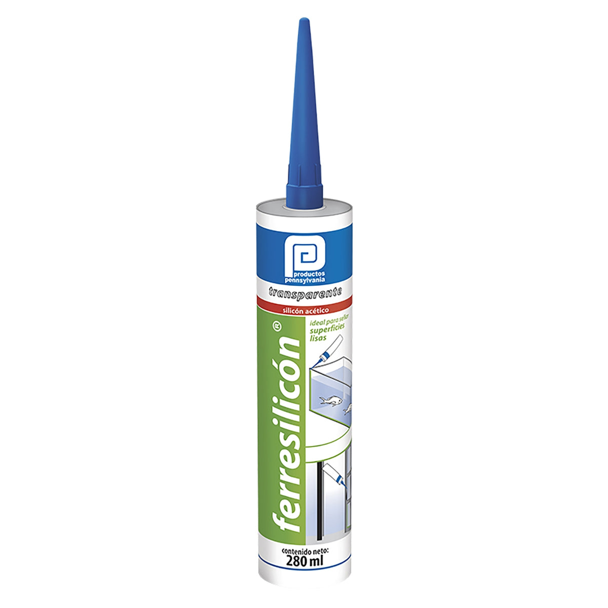SELLADOR MULTIPROPOSITO FERRESILICON NEGRO 280ML PENNSYLVANIA 792561
