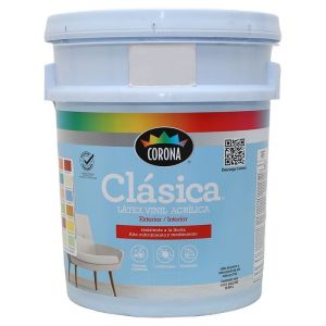 CUBETA CLASICA LATEX AZUL AGATHA CORONA 10022-0048-05