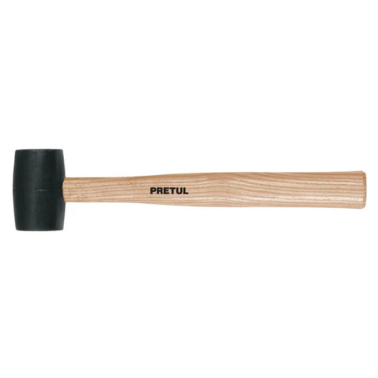 MAZO DE HULE DE 8OZ PRETUL 20565