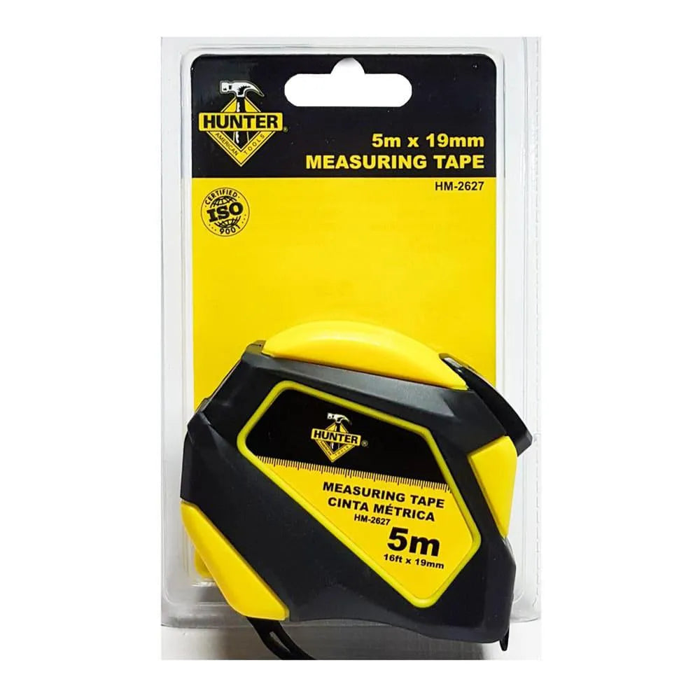 CINTA METRICA DE 5MX19MM HUNTER HM-2627
