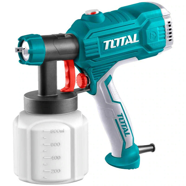 PISTOLA ELECTRICA ROCIADORA PARA PINTAR TOTAL 450W 800ML