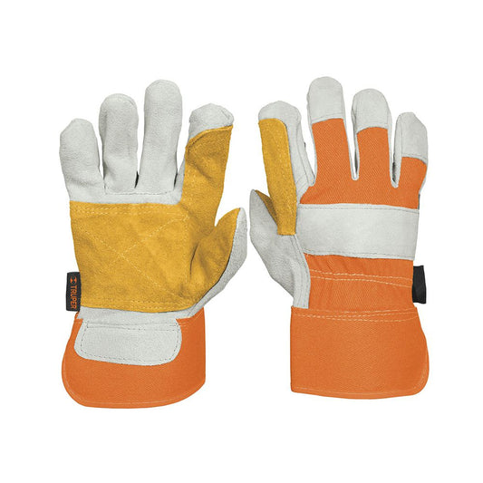 GUANTES DE CARNAZA Y LONETA TALLA UNICA TRUPER 14246