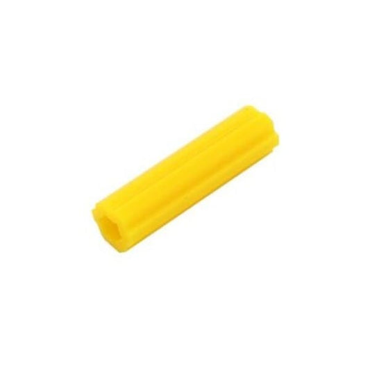 ANCLA TACO PLASTICA AMARILLO 1/4X1 1/4 PLG 002452