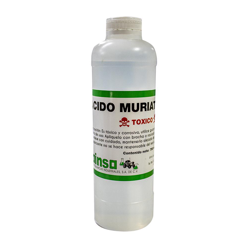 ACIDO MURIATICO  D 750 ML BOTELLA AINSA