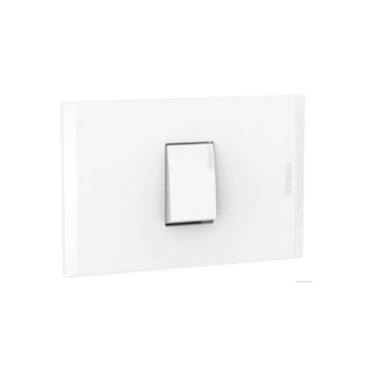 PLACA INCORP BTICINO 1SWICH BLANCO  AF2101EB