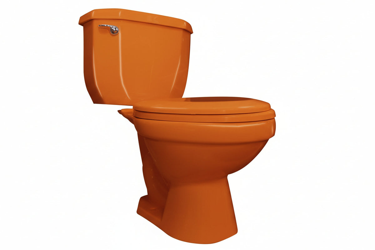 INODORO ALDOSA NARANJA ESPORT CON ACCESORIOS