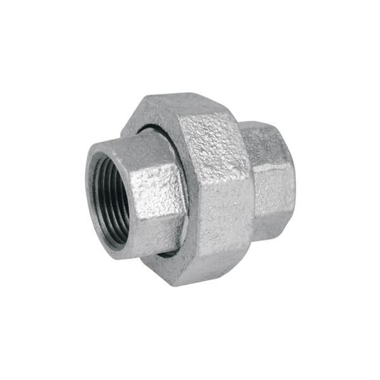 UNION UNIVERSAL GALVANIZADA CON ROSCA DE 1 1/4 PLG