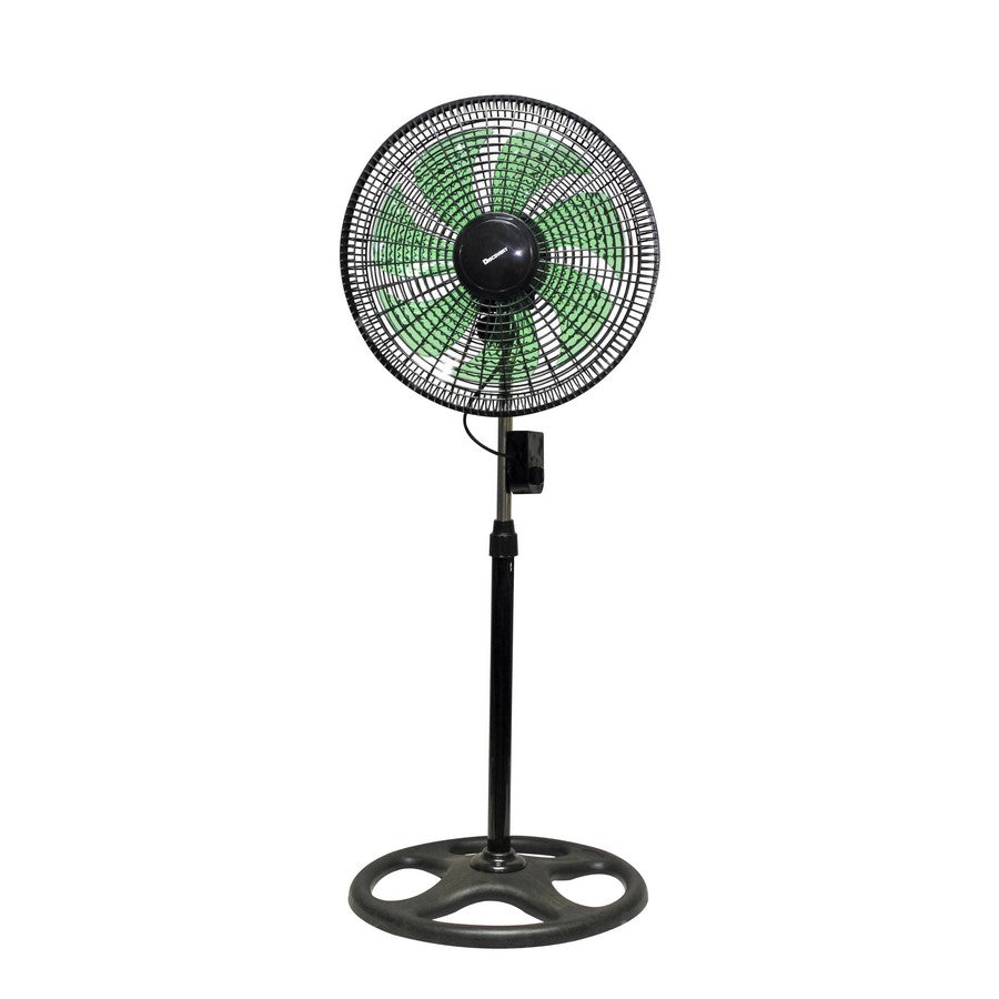 VENTILADOR DE PEDESTAL 18 PLG IND 110V VERDE DISCOVERY  LT-1803-FLGREEN