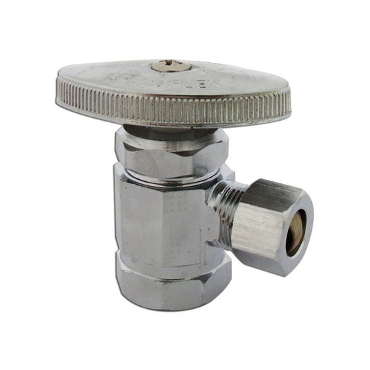 LLAVE DE AGULO DE 1/2X3/8 AQUA PLUS AQP-555