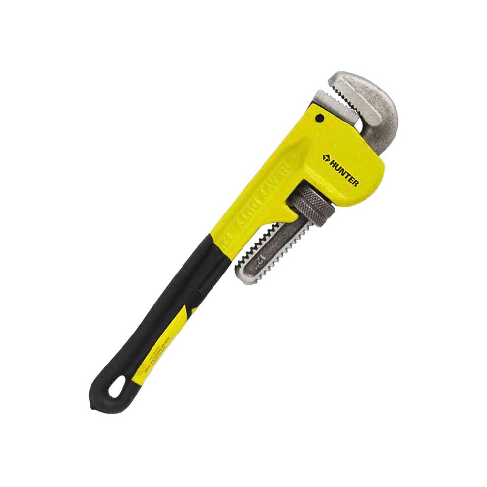 LLAVE STILSON MGO. ERGONOMICO 12 PULG HUNTER HM-1530