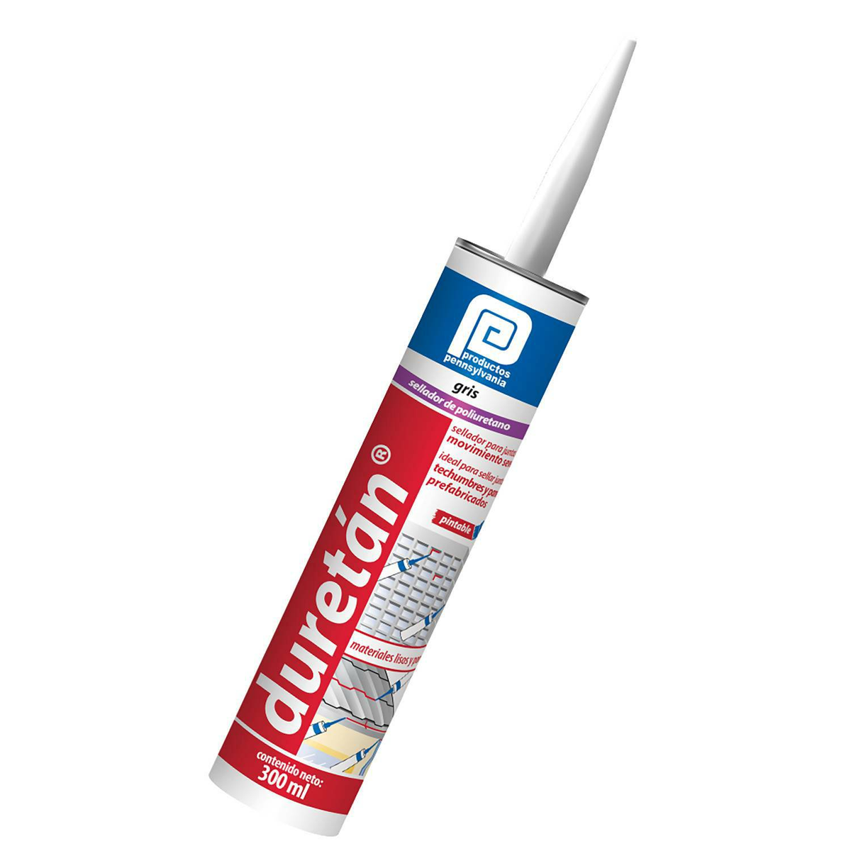 SELLADOR DE POLIURETANO DURETAN  GRIS CARTUCHO PENNSYLVANIA 300 ML