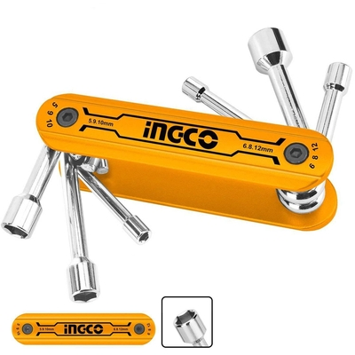 SET CUBOS PLEGABLES DE 5X12MM 6PCS INGCO HFND0601