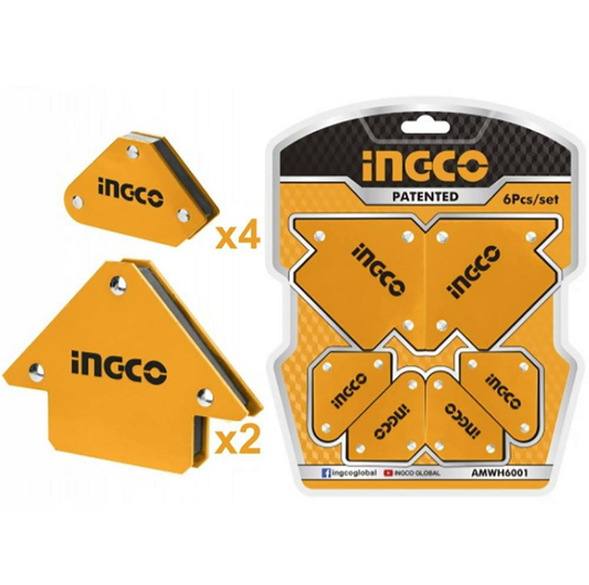 ESCUADRA MAGNETICA 10.16 cm (4 in) 22.68 kg (50 lb) INGCO AMWH6001