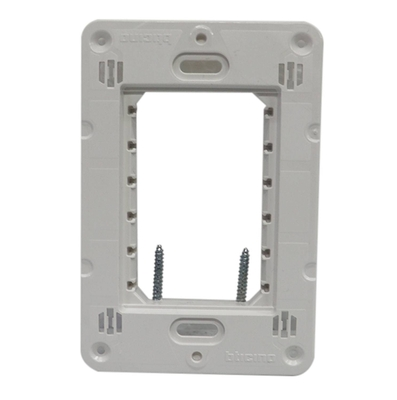 SOPORTE PARA PLACA MATIX GO BTICINO BLANCO UNIDAD