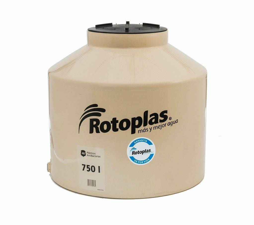 TANQUE TRICAPA BEIGE 750 LITROS ROTOPLAS