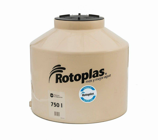 TANQUE TRICAPA BEIGE 750 LITROS ROTOPLAS
