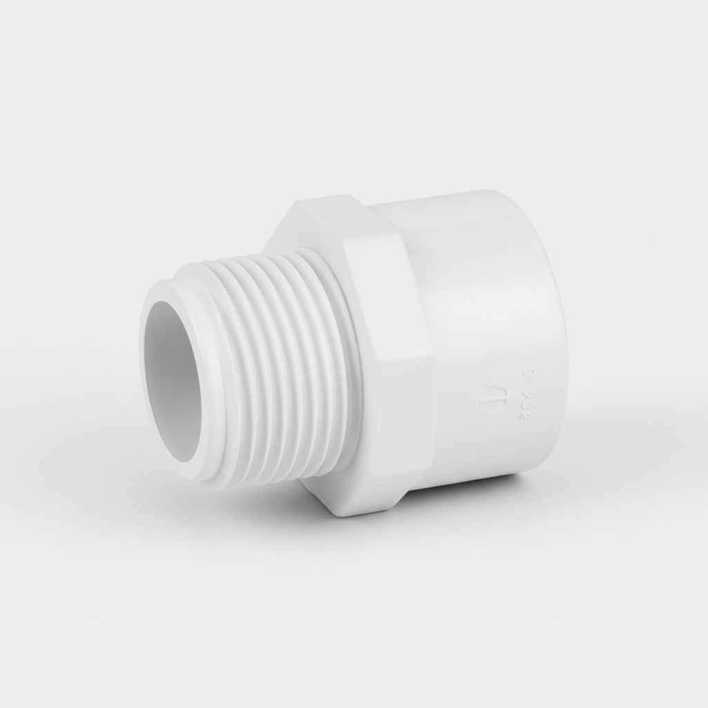 ADAPTADOR PVC PRESION MACHO DE 3/4PLG