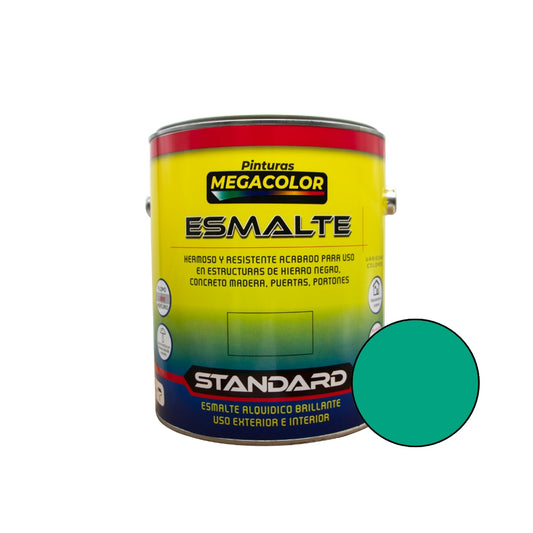 MEGACOLOR ESMALTE STANDARD AQUA 1/4 0404333-04
