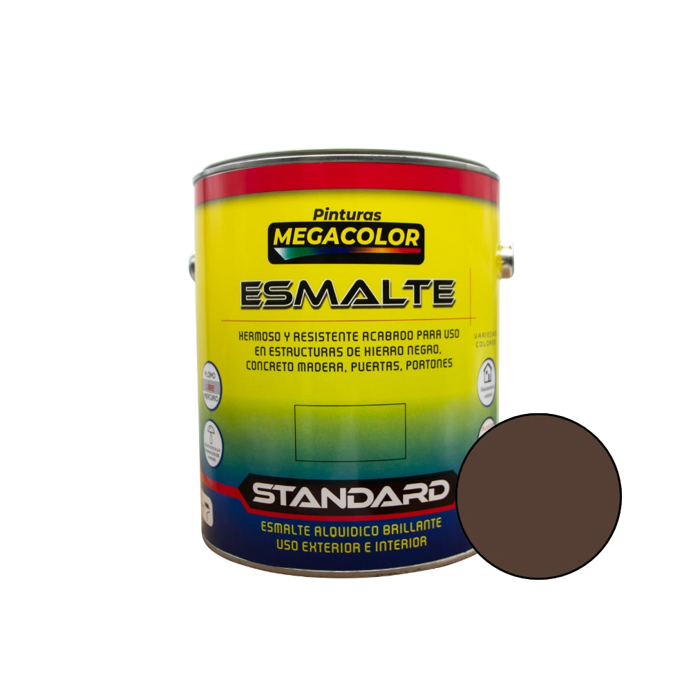 MEGA COLOR ESMALTE STANDARD CAFE 1/4 0404370-04