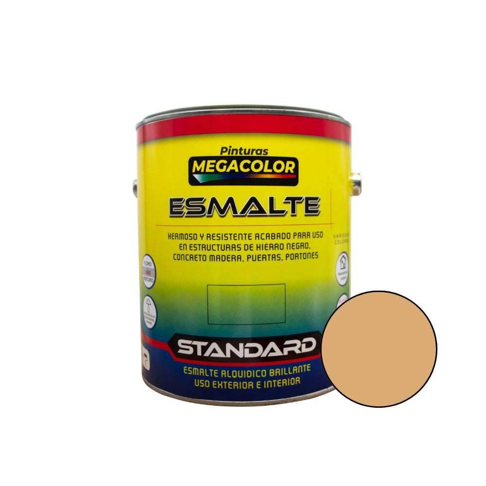 ESMALTE STANDAR MEGACOLOR MARFIL 1/4 0404312-04